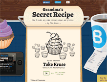Tablet Screenshot of grandmas-secret-recipe.com